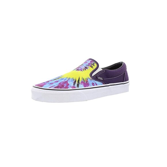 Vans Classic Slip On Tie Dye Mysterioso Purple Men 9.5/Women 11 - Picture 2 of 3
